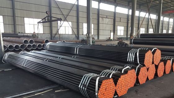 ASTM A106 ASTM A53 Seamless Steel Pipe API 5L Black Painting SS SMLS Pipe