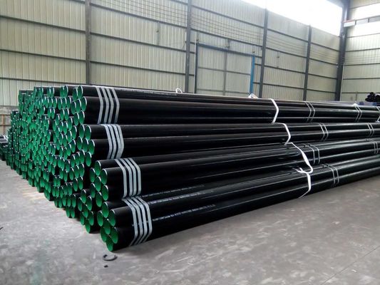 ASTM A106 ASTM A53 Seamless Steel Pipe API 5L Black Painting SS SMLS Pipe