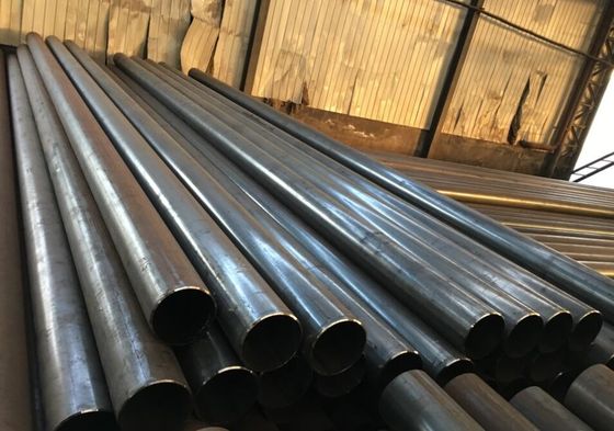 Building Material ERW Steel Pipe 12m 6m 6.4m Electric Resistance Welded Tube