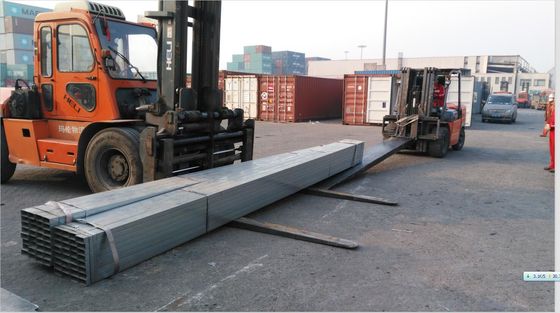 Pre Galvanized Square Steel Pipe / Tube 0.5mm-20mm Wall Thickness