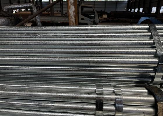 ASTM A53 API 5L Round ERW Welded Steel Pipe , Seamless Mild Steel Tube