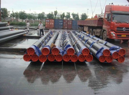 Round Seamless Black Iron Pipe , Carbon Steel Pipes And Tubes