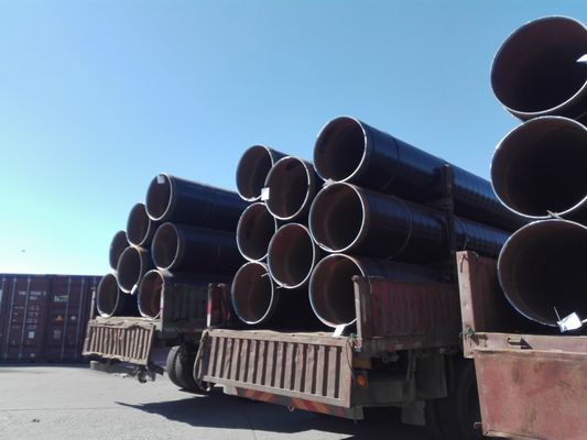 Anti Corrosion Straight Seam Welded Pipe 3PE FBE Coated Chinese Steel Pipe