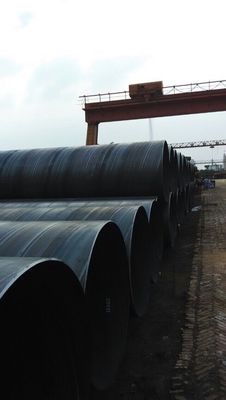 SSAW 609 Mm Carbon Steel Tube Helical Seam Spiral Welded Steel Pipe