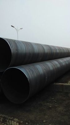 Carbon Steel Spiral Welded Pipe , SSAW API 5L Oil And Natural Gas Pipelines