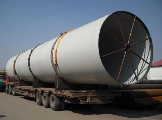 ISO9001 Spiral Welded Steel Tubes For Oil / Gas Transportation