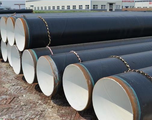SSAW Oil Steel Pipe , API 5CT Welded Spiral Steel Pipe For Water Well