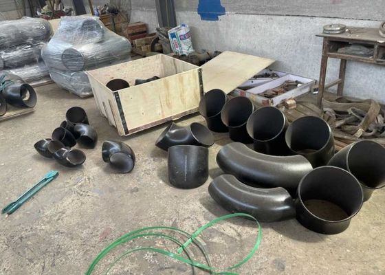 ANSI Steel Pipe Fittings SCH80 90 Degree Long Radius Elbow For Connect