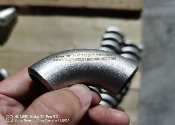 ASME B 16.9 Steel Pipe Fittings 1/2 Inch 48 Inch with High Pressure