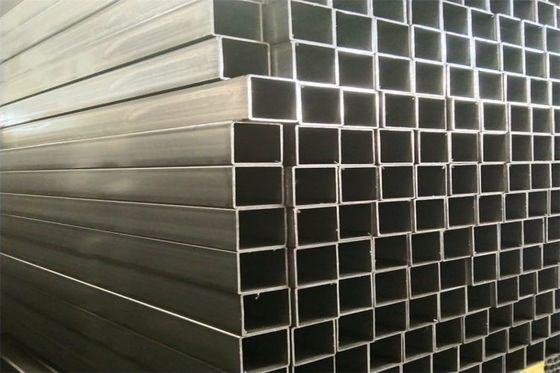 Q345 Square GI Hollow Pipe  , Thickness Galvanized Steel Pipe