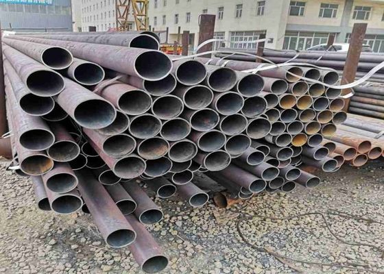 Hot Rolled Carbon Steel Seamless Steel Pipe 6m Length For Construction