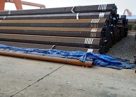 Black Painted Steel Seamless Pipe ASTM A106 / API 5L Sch 40