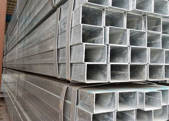 Galvanized Steel Hollow Sections 0.5-25mm Q195-235 Hot Rolled