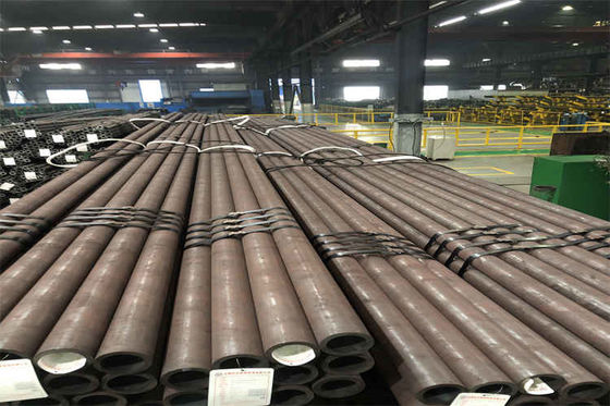 Length 6M/12M Seamless Steel Pipe With Outer Diameter 21.3mm - 508mm