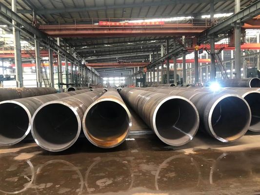 API 5L Standard LSAW Steel Pipe with 6mm-50mm WT for Natural Gas Transmission