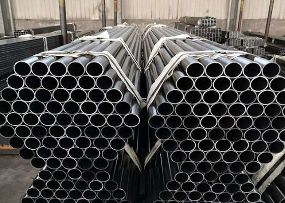 Smooth Surface Cold Rolled Steel Pipe with Black Painting Varnish Coating