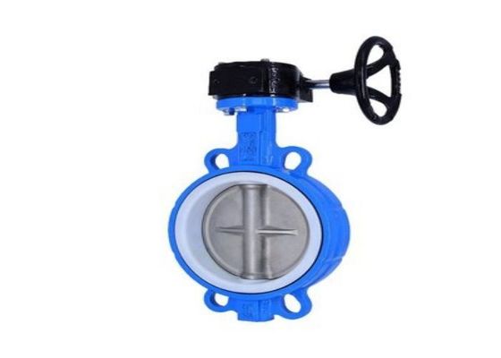 PT Class 900 Steel Butterfly Valve with Double Wedge DIN Standard Compatible