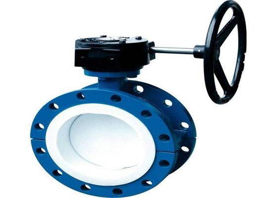 Manual Pneumatic Butterfly Valve For High Temperature Pressure Control