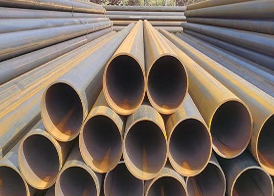 Frequency Welded Steel Pipe with Beveled End and Outer Diameter 21.3mm-660mm