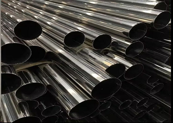 ERW Steel Pipe Black Painted Stainless Steel Tube With Plain Ends