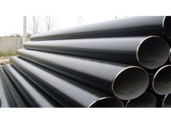 Smooth Surface Cold Rolled Steel Pipe with Black Painting Varnish Coating