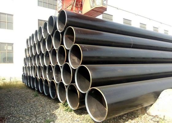 Corrosion Resistant Black Seamless Steel Pipe ASTM A53 Standard for Construction