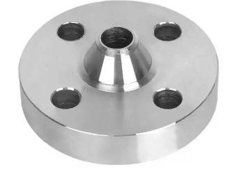 Threaded Steel Flanges In Rust Proof Welding Connection For Robust Pipelines