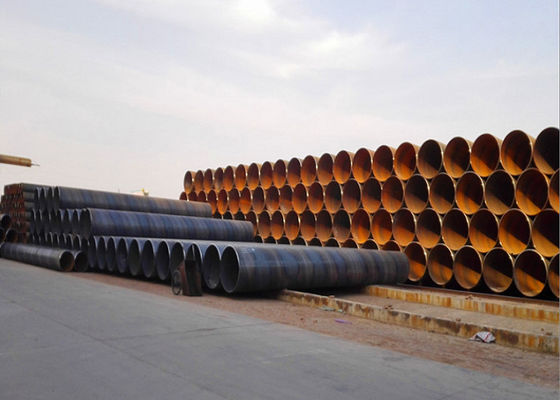 2540mm SSAW Steel Pipe with Plain Ends Non Secondary 25.4mm Wall