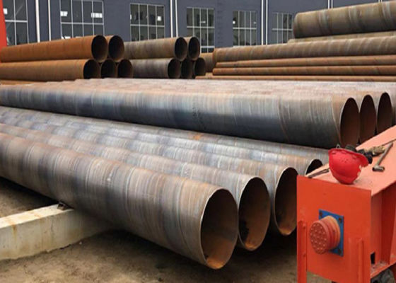 5mm-25.4mm Wall Mill Test Certificate SSAW Steel Pipe For Construction Materials