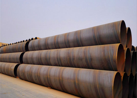 219mm-3620mm Mill Test Certificate Grade 10 20 45 SSAW Welded Pipe For Construction