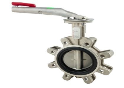 Bolted Bonnet stainless steel butterfly valve API JIS GOST DIN Manual Operation