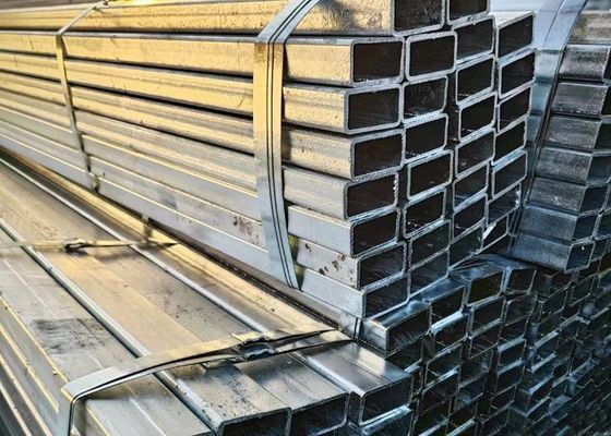 400mm Galvanized Steel Hollow Sections ASTM Standard Seamless Inner Diameter 5-400mm