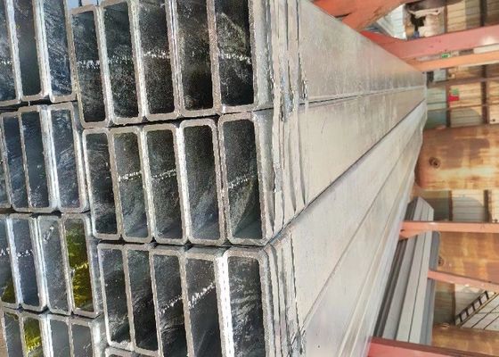 400mm Galvanized Steel Hollow Sections ASTM Standard Seamless Inner Diameter 5-400mm
