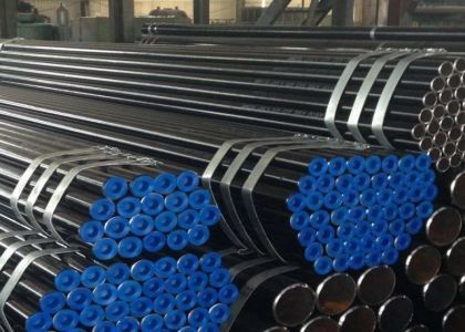 Punching Service ASTM A/ASME SA 53 Grade A B Black Seamless Steel Tube 0.2-100mm Thickness