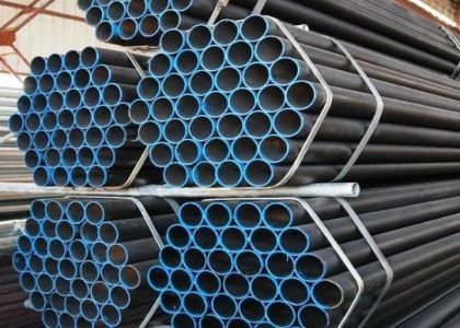 Customized ASTM A53 Standard Seamless Pipe With Black Painting Service