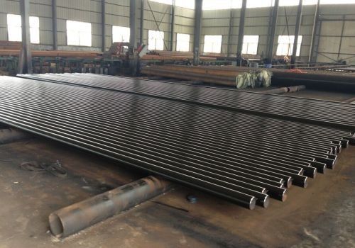 customized ±10% Tolerance Seamless Steel Pipe with Black Painting