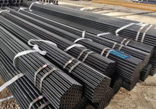 DIN 17175 Black Painted Galvanized Steel Pipes Seamless Pipe For Punching Process