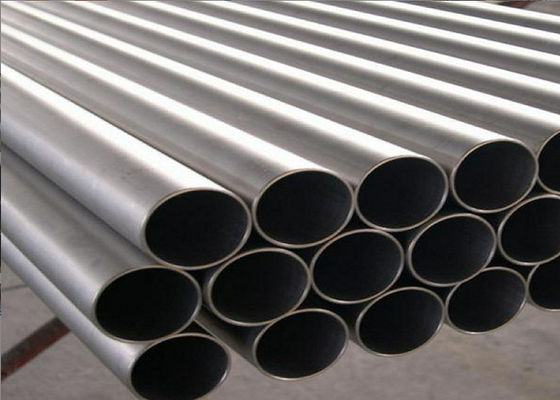 304 316 Round Stainless Steel Pipe Beveled Ends 2B Surface Finish 1/4 Inch 48 Inch