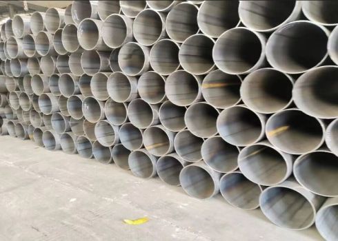 Galvanized ERW Steel Pipe 12M Length With Caps Used In Transport Oil / Natural Gas