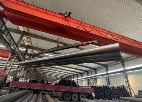 Hot Rolled Electric Resistance Welded Steel Pipe In Round Rectangular Square Shapes