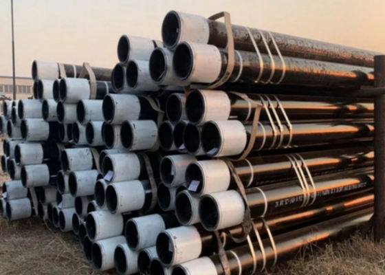 API 5CT Seamless Steel Drill Pipe With Round/Buttress/Bevel Thread Form