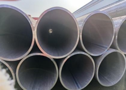 Large Diameter LSAW Steel Pipe ASTM Q235, Q235B, S275 Welded Round Carbon Pipe Tube