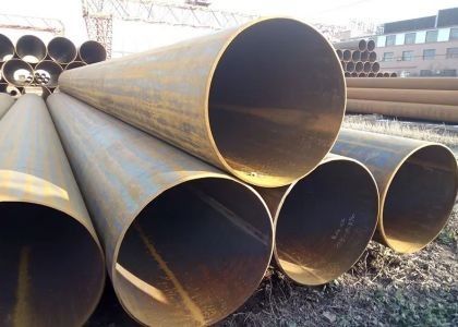 ASTM A252 Welding Long Pipe Transmission Oil And Gas LSAW Steel Pipe