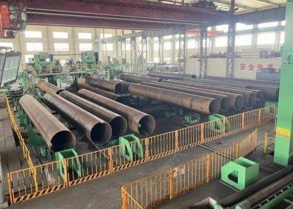 API 5L X65 Grade LSAW Steel Pipes for Water Gas Transportation