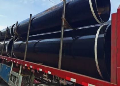 Large Diameter Welded Steel Pipes ASTM A252 Standard For Construction And Structural