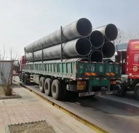 SSAW Welded Steel Pipe 5mm-25.4mm Wall For Construction