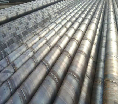Custermized Length SSAW Welded Steel Pipe For Oil And Gas Transmission