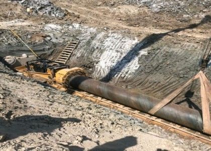 5mm-25.4mm Wall Oiled SSAW Steel Pipes For Low Pressure Liquid Delivery