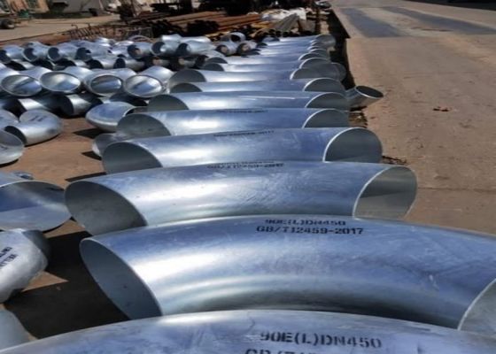 Forged Stainless Steel Pipe Fittings with ASME B16.9 Standard and Cold Bending Technic