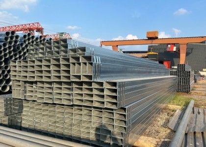 6m Steel Hollow Sections With Length 6m And Q195-Q345 ISO Certificate